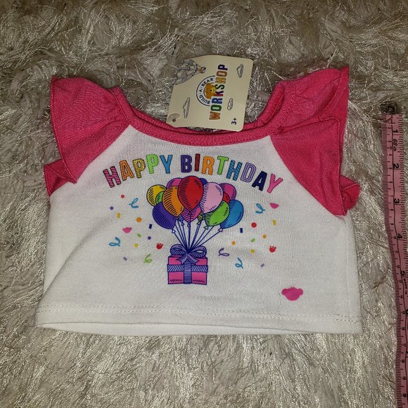 NWT - Happy Birthday Top for bear - Picture 2 of 9